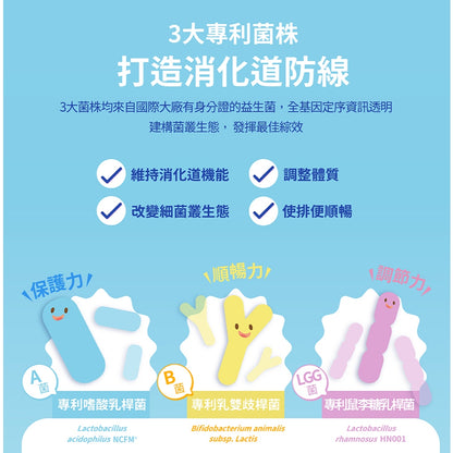【齒妍堂】ABD寶貝盾-嬰幼兒益生菌滴劑PLUS 15ml/盒 添加維生素D 益生菌