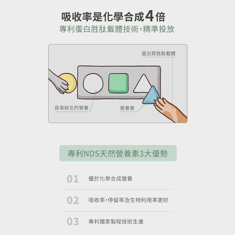 【汪咪博士】汪貝健 全齡狗綜合營養補充品 60顆/盒 美國專利成份 寵物綜合維他命+礦物質 狗呼吸道