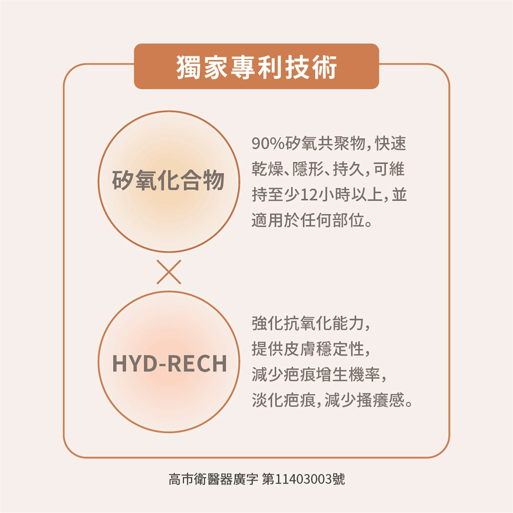 【TAICEND】泰陞疤痕凝膠 10g/盒 獨家專利技術