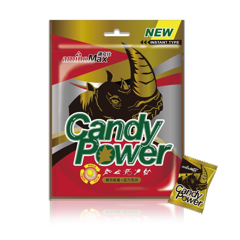 【aminoMax】邁克仕CandyPower能量軟糖 50g/包 ( 約20顆) 運動 能量補給