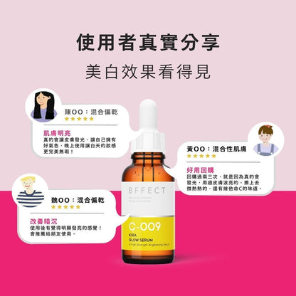 【BFFECT】發光瓶-Kira維他命C發光精華 30ml/盒