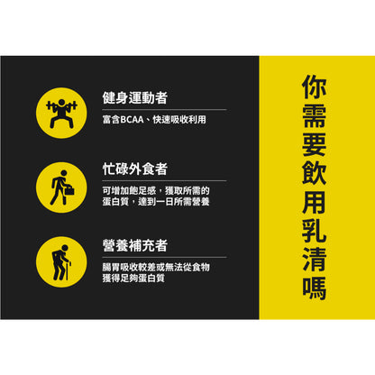 【果果能量】多口味水解乳清蛋白飲 500g/袋 Whey Protein