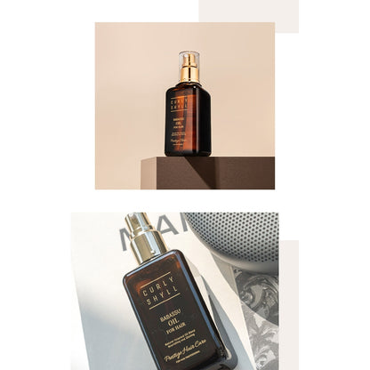 【CURLY SHYLL荷琇】巴巴蘇護髮精華 100ml/盒 燙染導致受損乾燥 細軟髮 受損髮 適用