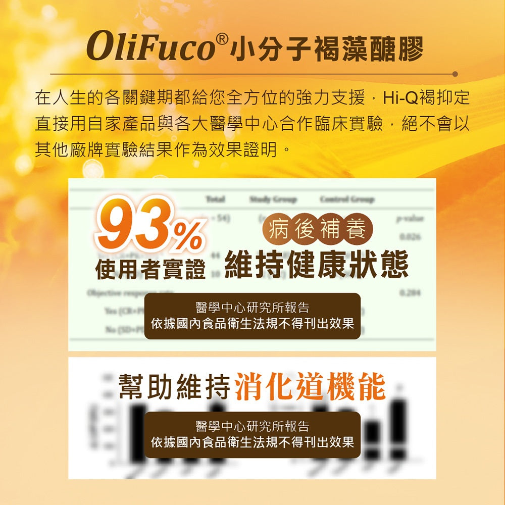 【褐抑定】OliFuco加強配方 液態型 15入/盒 公司貨 隔日到貨 褐藻醣膠 褐抑定加強飲 中華海洋生技