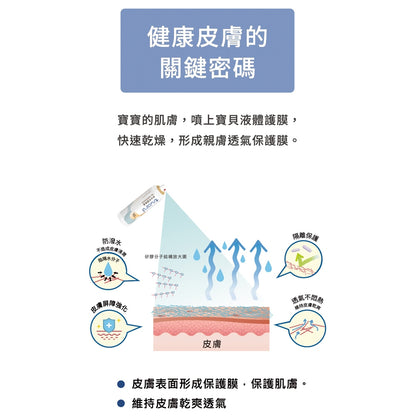 【TAICEND】泰陞寶貝液體護膜70ml/盒 100ml/盒 新生兒及嬰幼兒適用 限量送美好黏貼尿布體驗包