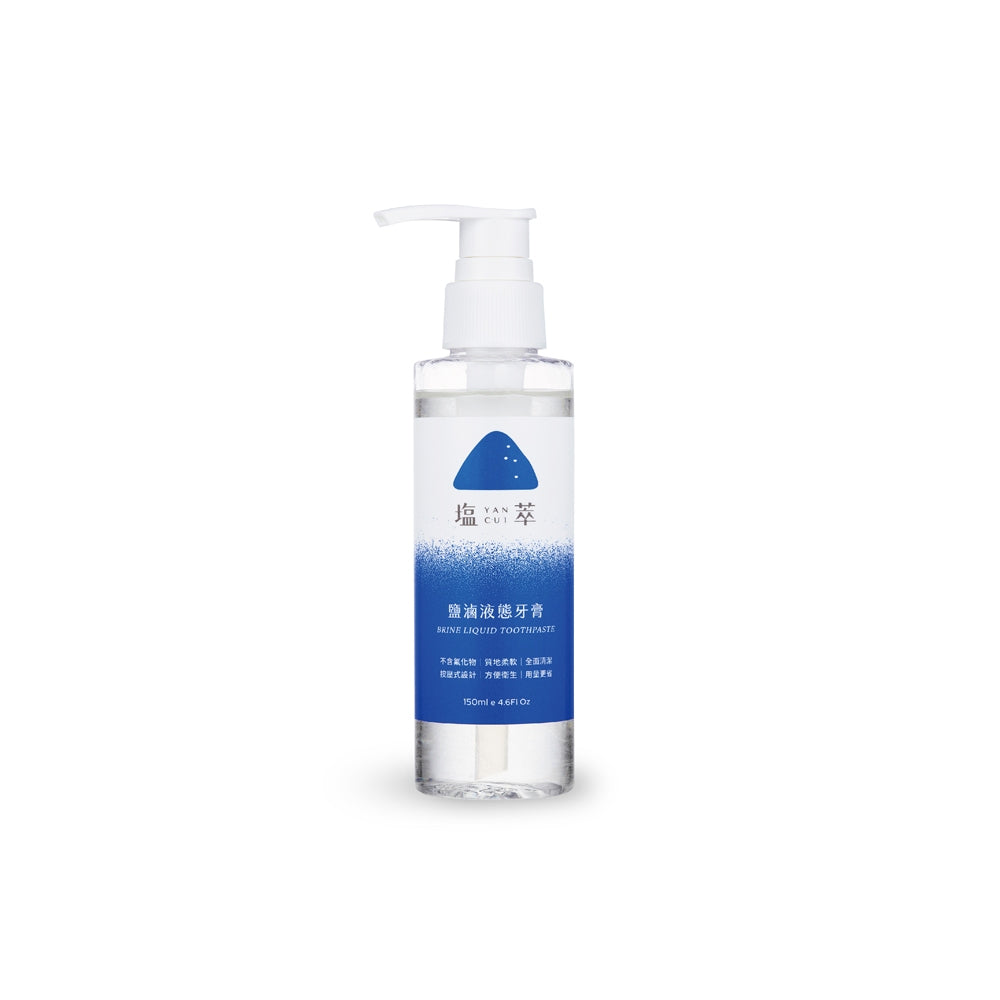 【塩萃】鹽滷液態牙膏 150ml/瓶 潔淨牙齒 口腔清潔