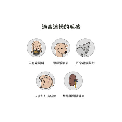 【汪咪博士】喵貝健 全齡貓綜合營養補充品 60顆/盒 美國專利成份 世界唯一天然維他命 貓流鼻涕 貓愛滋