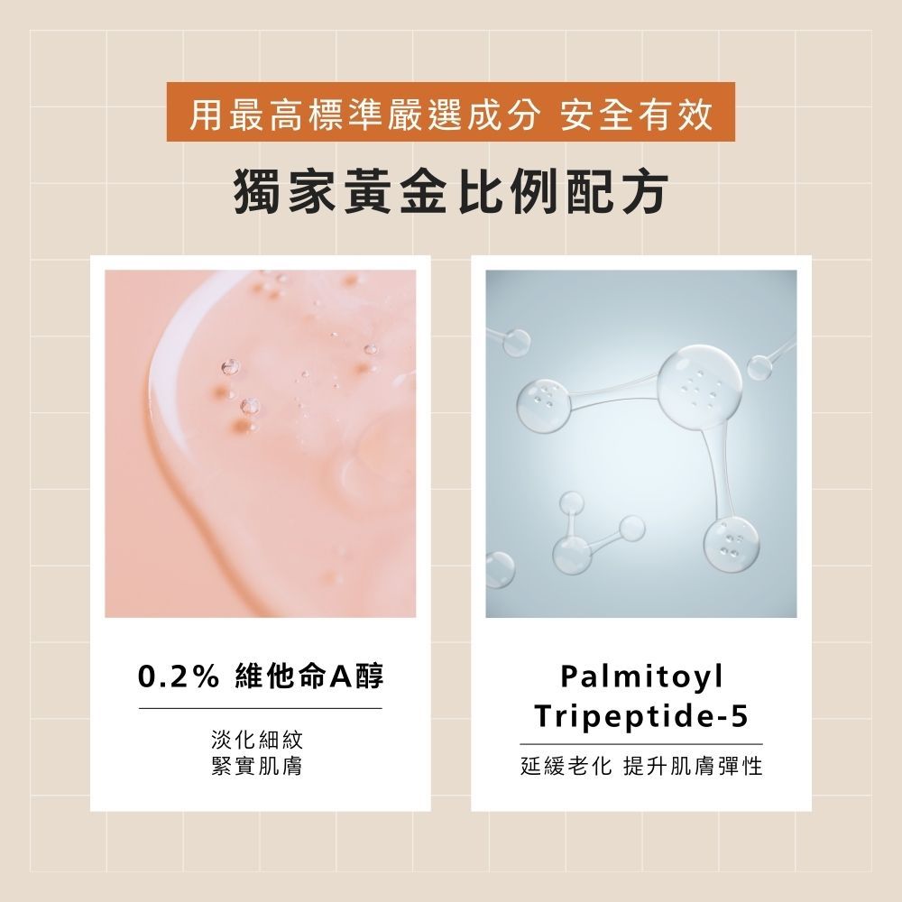 【BFFECT】熨斗瓶-Revi抗皺A醇眼部精華 30ml/盒
