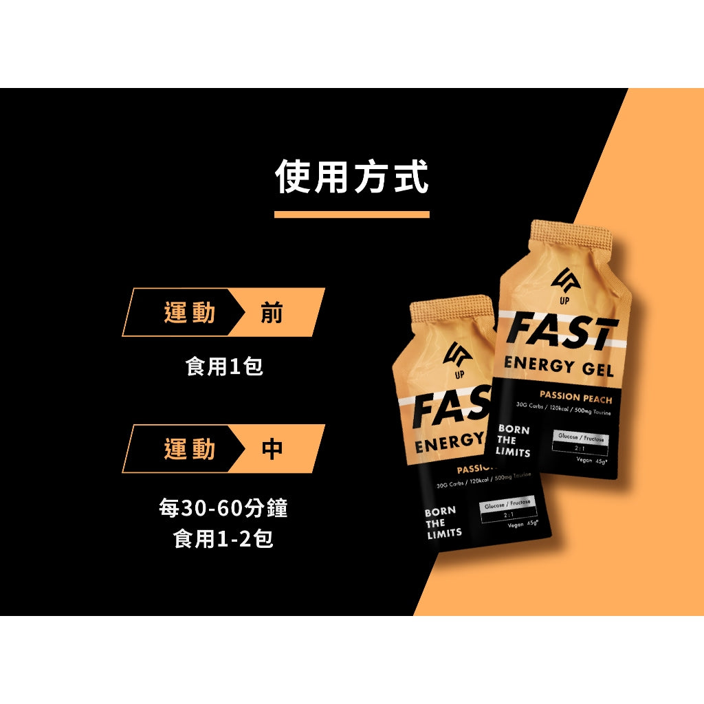 【UP 向上運動】FAST 能量果膠 快速補給/運動補給/運動必備