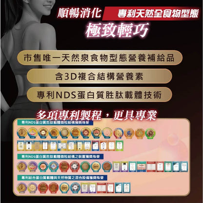 【MedBIO美百優】孅窈窕三效膠囊 60粒/瓶 增加飽足感 油切代謝