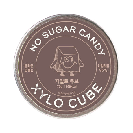 【XYLOCUBE】韓國 防蛀牙小方木糖醇70/盒 口腔保健 糖果 木醇糖果