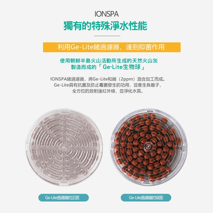 【IONSPA】Ge-Lite火山灰生物球抑菌濾心 1入/盒 過濾器 濾水器