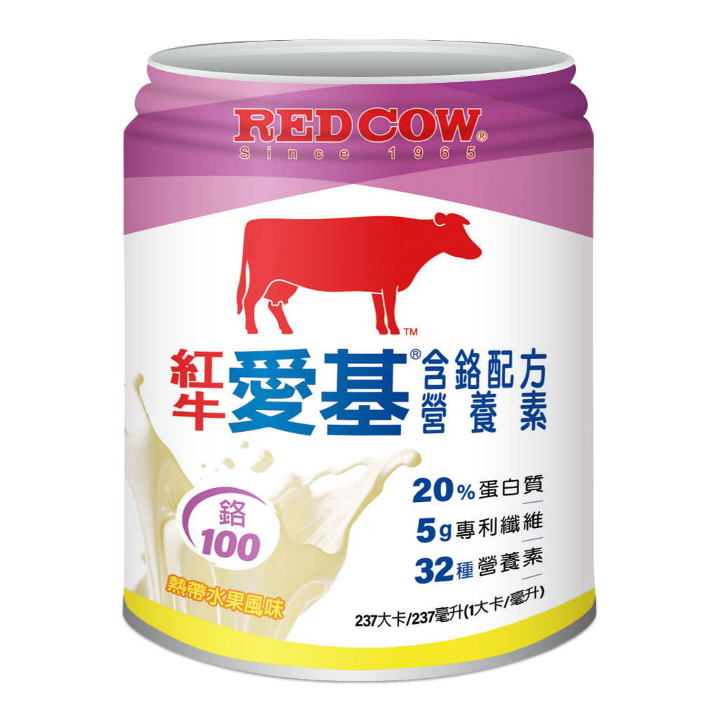 【紅牛】箱購賣場24罐愛基 均衡含纖草莓蜂蜜腎臟病洗腎後含鉻配方均衡配方原味無糖熱帶水果