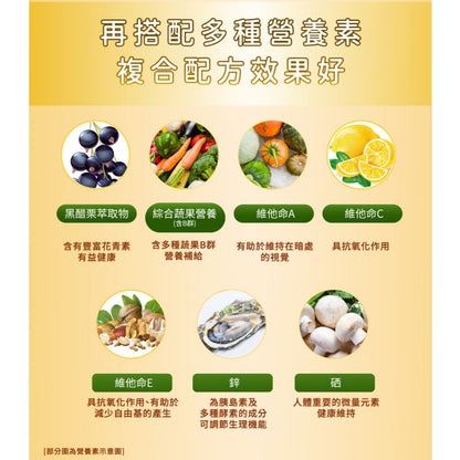 【三多】金盞花葉黃素Plus蝦紅素軟膠囊 50粒/盒 葉黃素+蝦紅素+DHA複方 日常營養補給 三多葉黃素