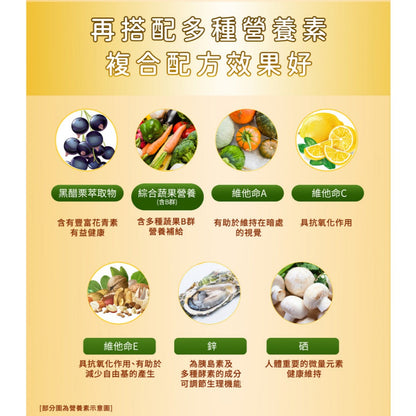 【三多】金盞花葉黃素Plus蝦紅素軟膠囊 50粒/盒 葉黃素+蝦紅素+DHA複方 日常營養補給 三多葉黃素