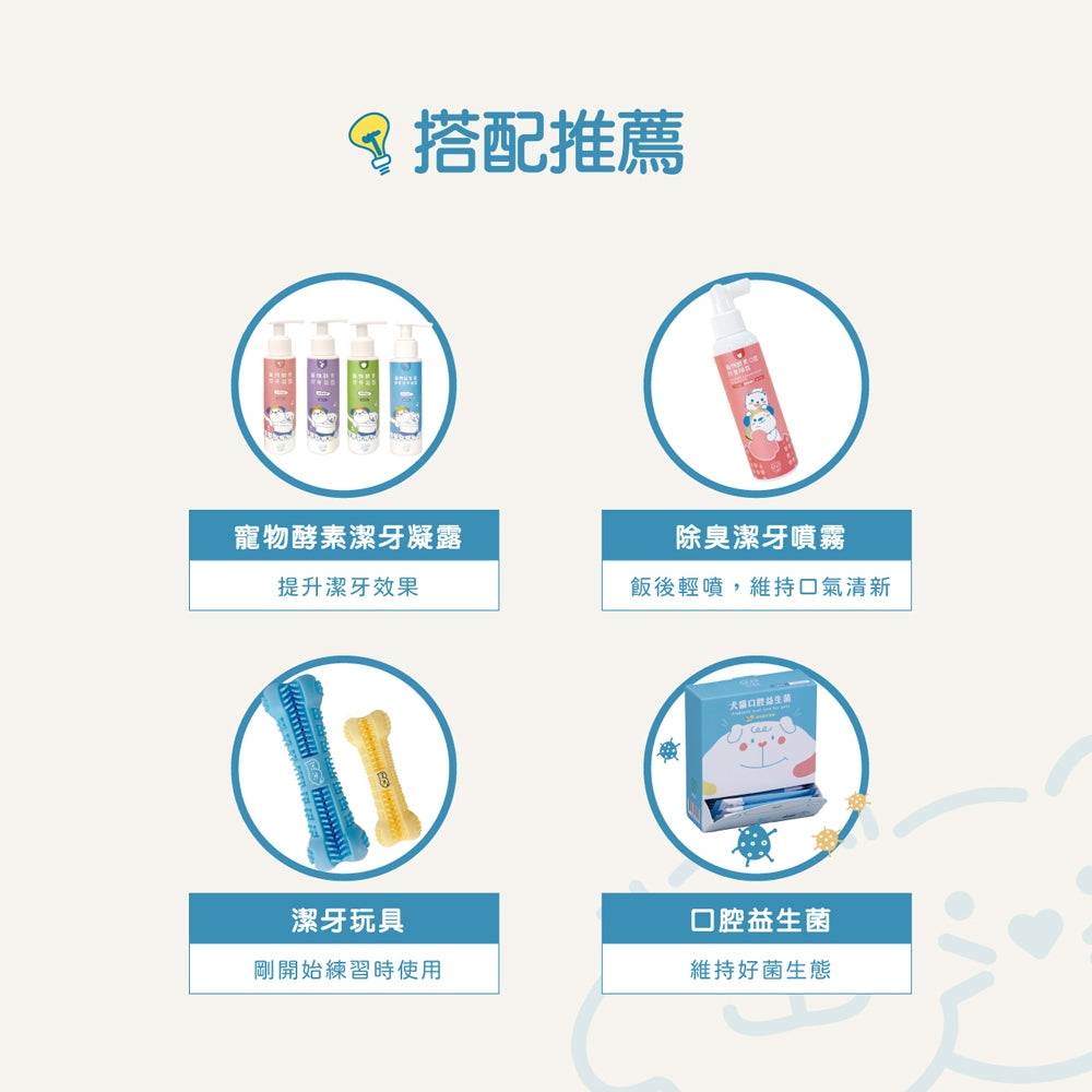 【小小毛孩】寵物護齦軟毛牙刷 1入 PBT超柔軟刷毛 背面凸點潔舌苔 溫和清潔 呵護口腔 寵物牙刷 犬貓適用