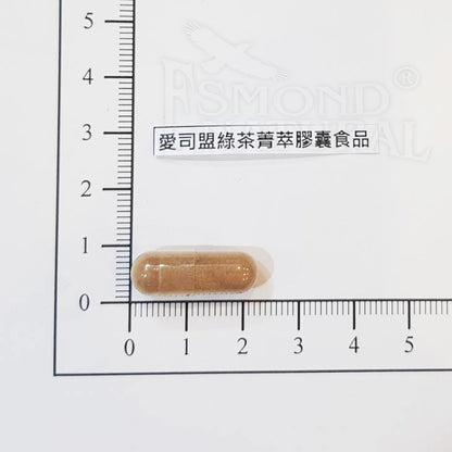 【愛司盟】綠茶菁萃膠囊 120顆/瓶 兒茶素 綠茶多酚 促進新陳代謝 養顏美容 調整體質