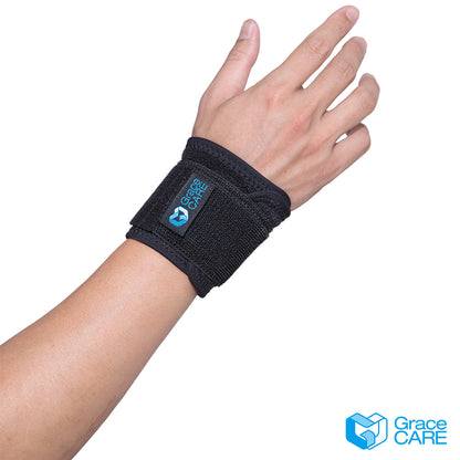 【Grace CARE】竹炭護具護腕 套指型/加強型 1入/盒 台灣製造 雙手適用 舒適透氣 運動護具