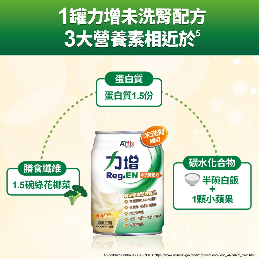 【力增飲】箱購賣場 18%原味洗腎未洗腎鉻100糖尿病腎臟病關鍵多元營養配方力增