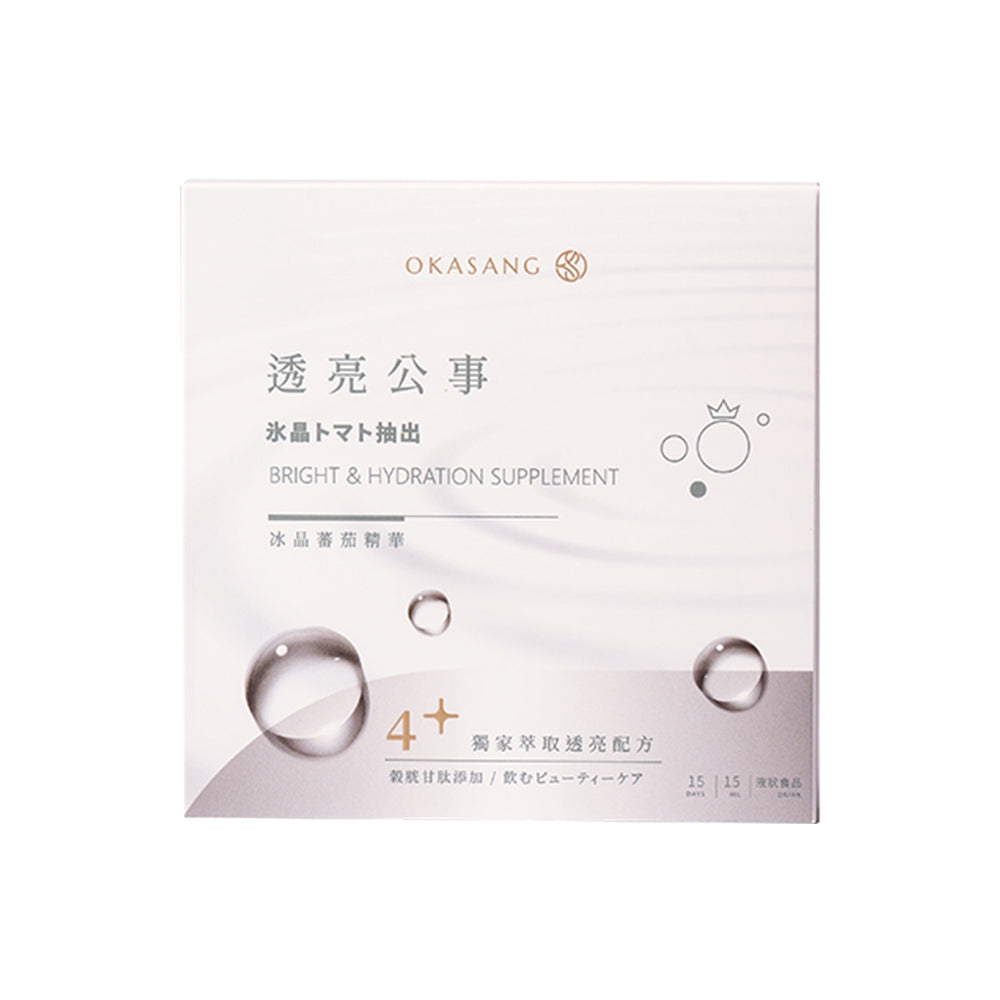 【O卡桑】透亮公事 冰晶番茄精華 15包/盒 穀胱甘肽 玫瑰萃取 養顏美容 幫助入睡 散發好氣色 輕鬆補給