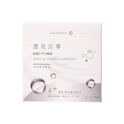 【O卡桑】透亮公事 冰晶番茄精華 15包/盒 穀胱甘肽 玫瑰萃取 養顏美容 幫助入睡 散發好氣色 輕鬆補給