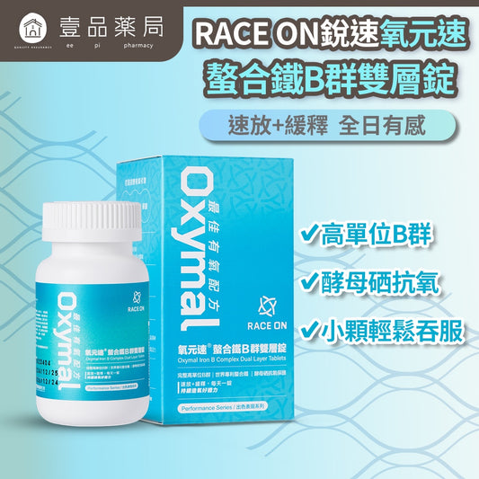 【RACE ON銳速】雙速咖啡因雙層錠體驗包 1錠裝 滿額贈品 活動贈品 數量有限 送完為止
