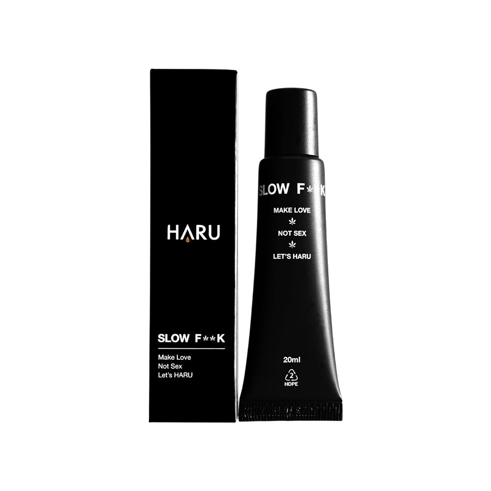 【HARU含春】SLOW FxxK 慢慢愛男性機能乳膏 20mL/盒 大麻籽油 巴西千日菊萃取 私密保養