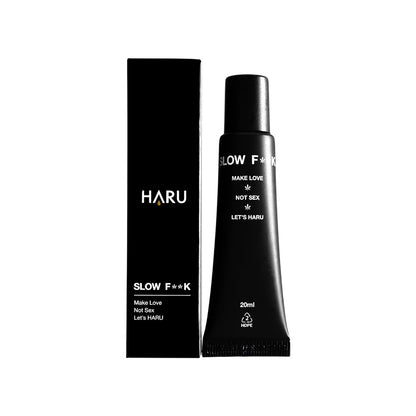【HARU含春】SLOW FxxK 慢慢愛男性機能乳膏 20mL/盒 大麻籽油 巴西千日菊萃取 私密保養
