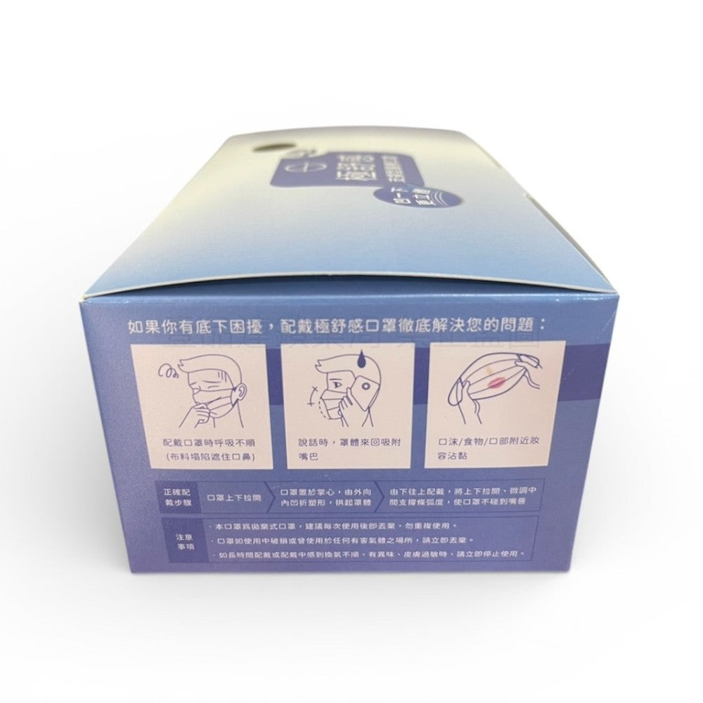 【極舒感】4D支撐型醫療口罩 30片裝/50片裝 成人口罩 醫療口罩 MIT 4D口罩 雙支撐 單支撐