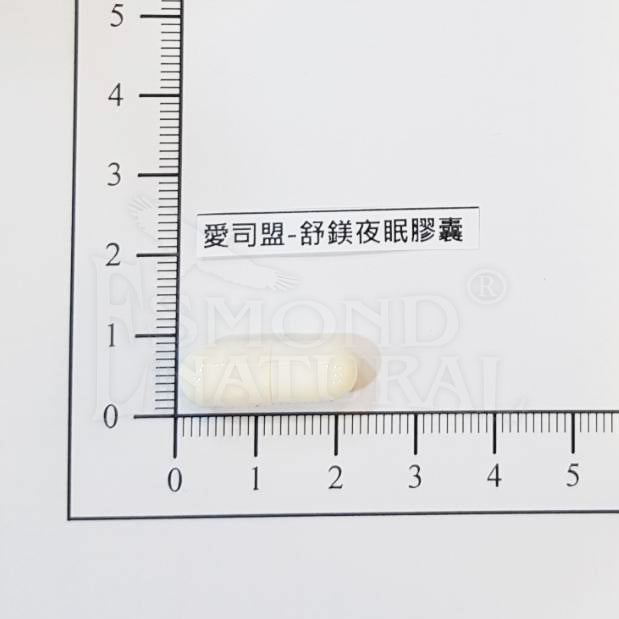 【愛司盟】舒鎂夜眠膠囊 120顆/瓶 檸檬酸鎂 高吸收率 幫助入睡 調整體質 放鬆好眠
