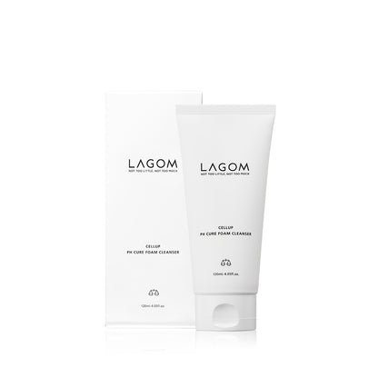 【LAGOM】PH新平衡修護潔顏乳 120mL/瓶 綿密泡沫 溫和潔淨 獨家保濕配方 水潤不緊繃 敏感肌適用