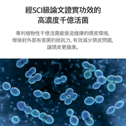【SMIB】1000億乳酸菌頭皮淨化三效調理慕斯 190g/盒 蘋果醋 頭皮保養 溫和淨化 去除異味