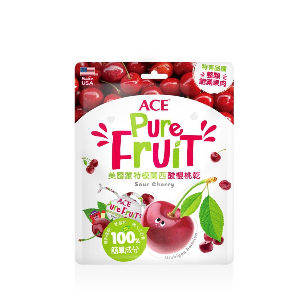 【ACE】果乾系列 美國櫻桃乾/法國蜜棗乾/加拿大蔓越莓乾 無添加 原廠公司貨