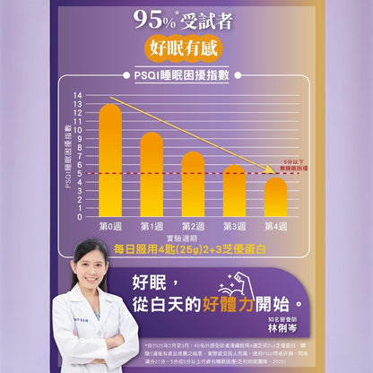 【芝初】2+3芝優蛋白 425g/罐 芝麻蛋白 芝麻胜肽 芝麻素 每份7.5g蛋白質 添加GABA 日常放鬆