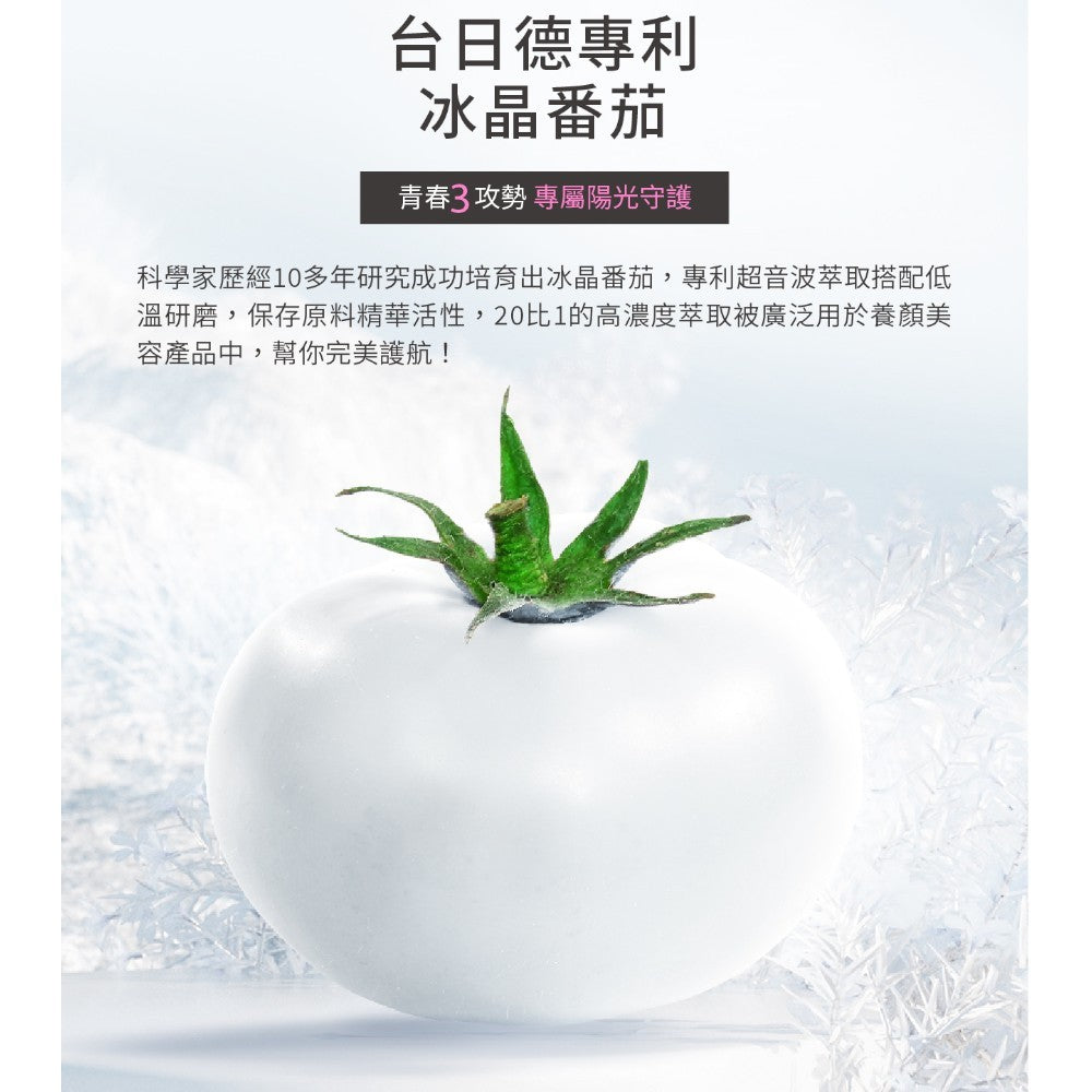 【百醫生技】GSH類黃酮C錠 60錠/盒 98%高純度GSH 專利冰晶番茄 多國專利複方 養顏美容 青春能量
