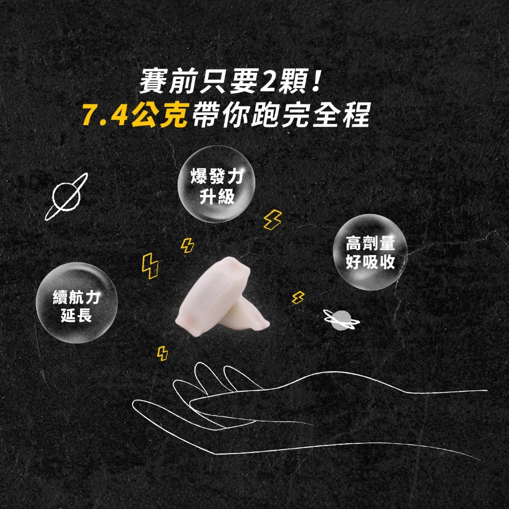 【Betery】耐力甜膠囊 15顆/袋 馬拉松 自行車 三項鐵人 賽事補給 運動補給 耐力應援 運動賽事續航