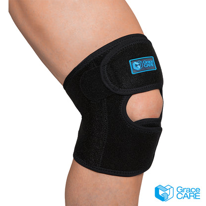 【Grace CARE】竹炭護具調整式護膝 GC-KB222 1入/盒 台灣製造 矽膠墊 彈簧支撐 透氣網布