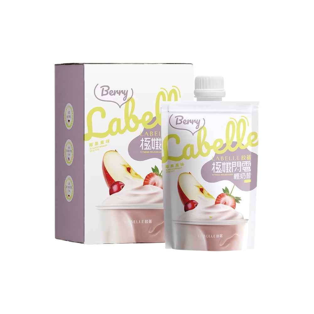 【Labe拉蓓】極孅閃電輕奶昔 6入/盒 低卡 高飽足感 白腎豆 BCAA 美國專利鉻 膳食纖維