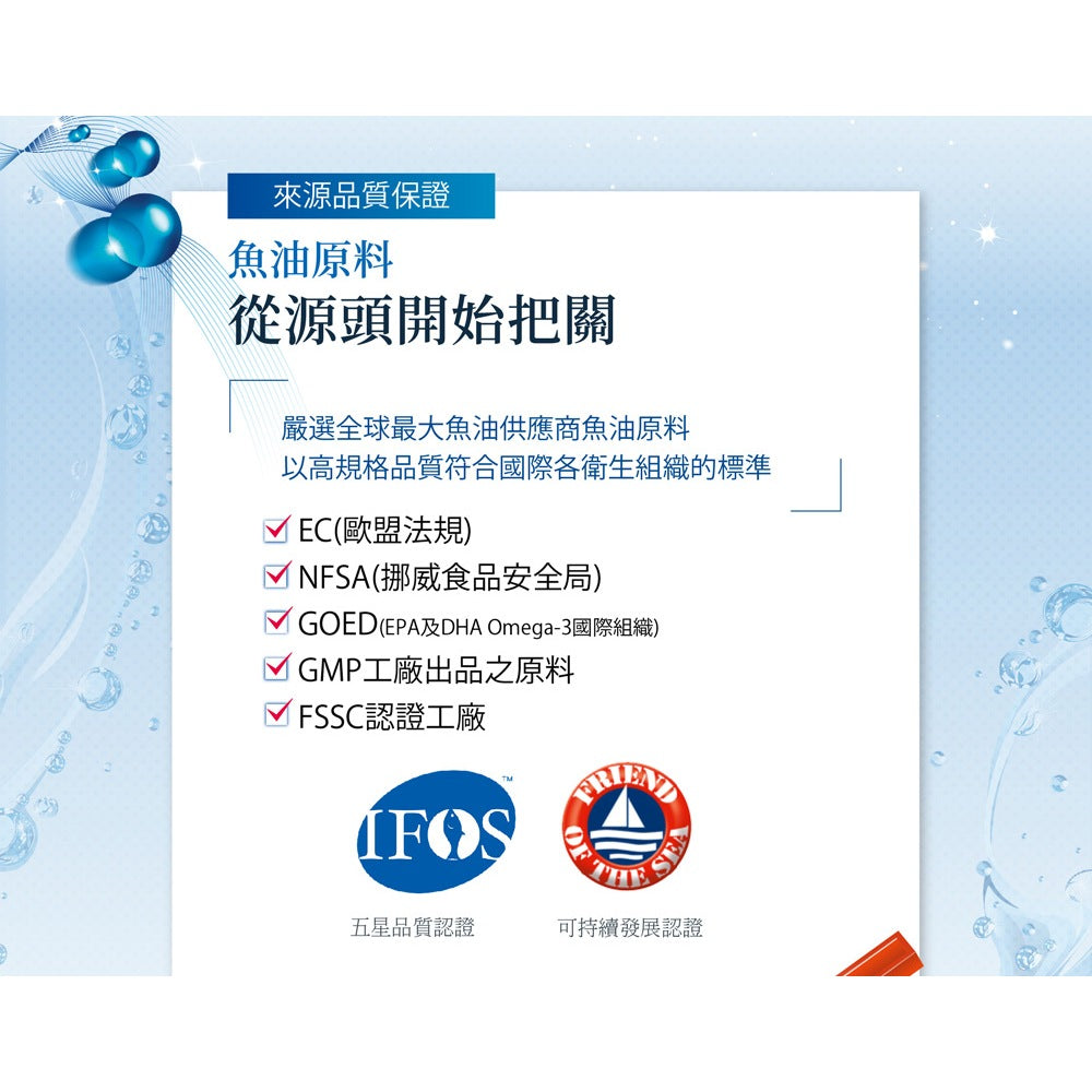 【三多】健康魚油軟膠囊 60粒/盒 三多健康魚油 三多魚油 Omega補充 添加維生素E 日常營養保健