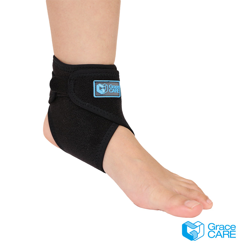 【Grace CARE】竹炭護具護踝 加強型/輕薄型 台灣製造 八字纏繞 穩固包覆 舒適服貼