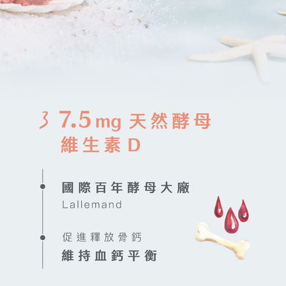 【Body Goals】有機海藻鈣鎂+D 60顆/瓶 補鈣保健 有機紅藻鈣 海洋鎂 維生素D 歐盟認證