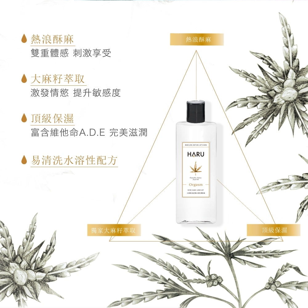 【HARU含春】隨身潤滑液系列 15mL/盒 隨身瓶 大麻熱浪 伊蘭絲柔 卡瓦醉椒 水溶性基底 潤澤滑順