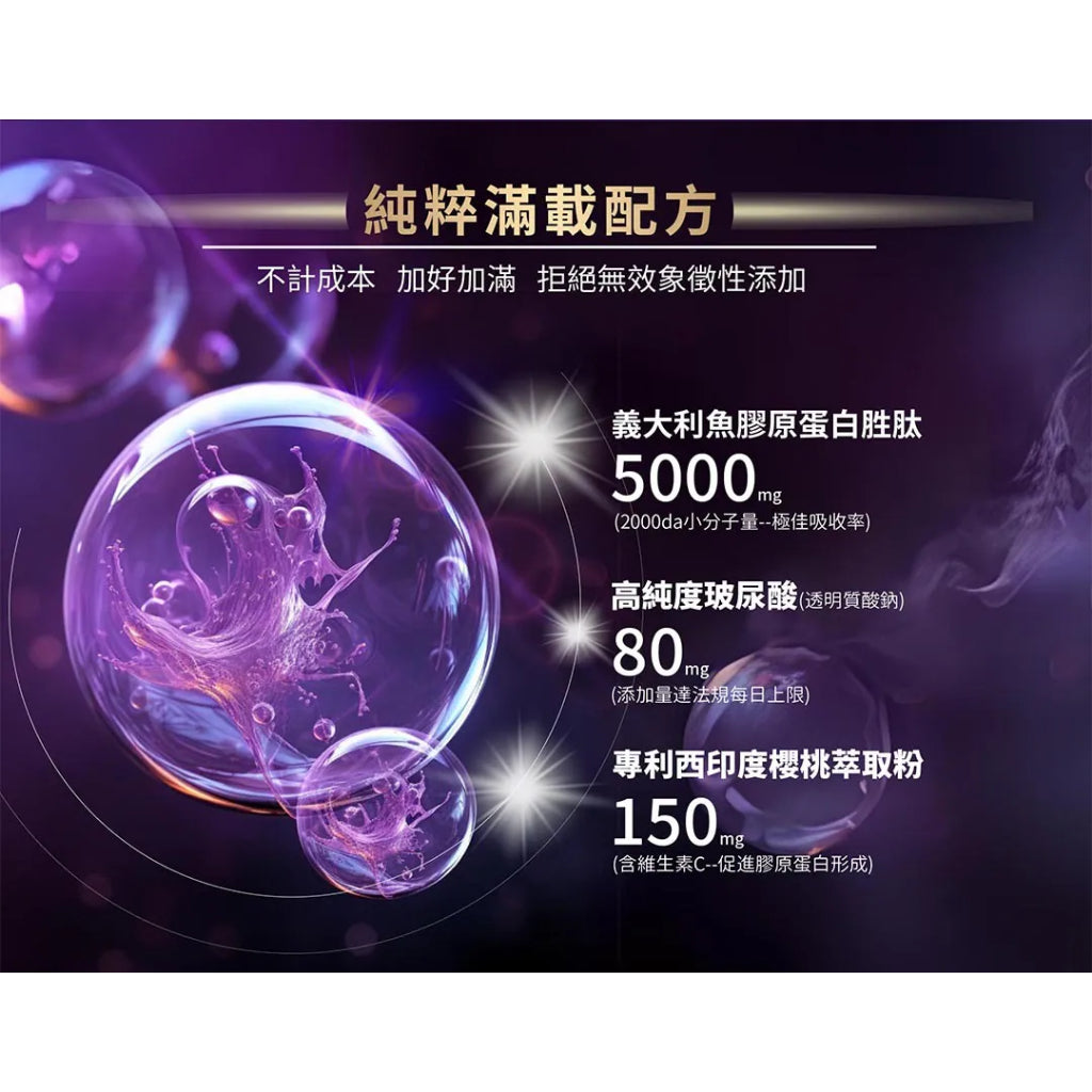 【日日生醫】QQ Drink 玻玻膠原飲 15條/盒 膠原蛋白5000mg 頂標玻尿酸 維他命C 青春美麗