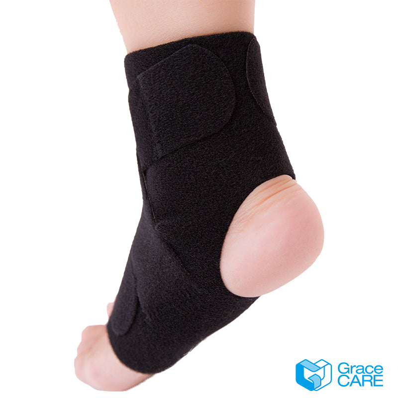 【Grace CARE】竹炭護具護踝 加強型/輕薄型 台灣製造 八字纏繞 穩固包覆 舒適服貼