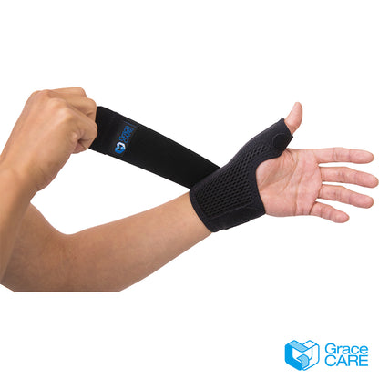 【Grace CARE】媽媽手調整式護具護腕 GC-WS223 1入 台灣製造 透氣尼龍 固定鋁板 舒適包覆