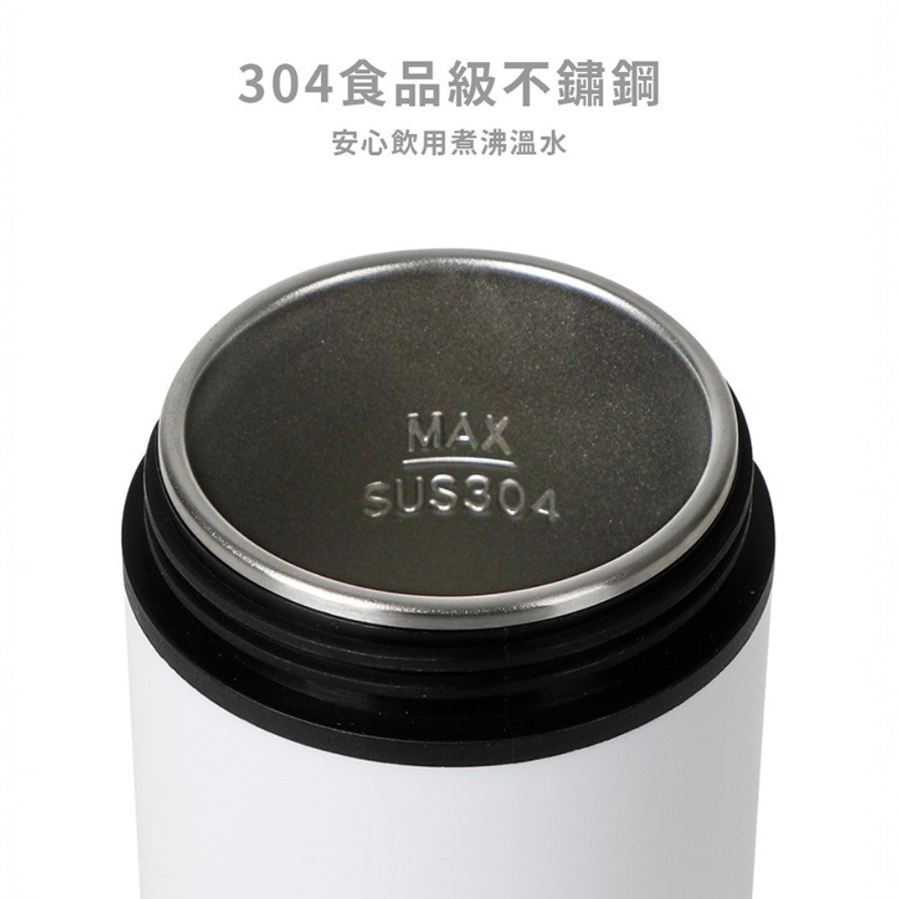 【NICONICO】便攜式雙電壓熱水壺 480ml NI-TK2417 國際電壓 過熱保護 觸控式 電熱瓶