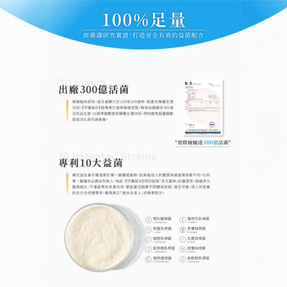 【健康設計家】守護設計-護益生益生菌 30包/盒 專利10益菌 益菌生 後生元 消化順暢 調整體質