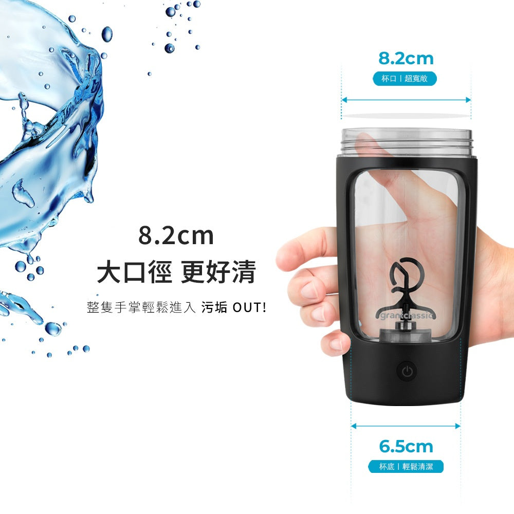 【Grantclassic】攪動人心 電動自動攪拌杯 650ml 強效攪拌 Tritan材質 輕鬆溶解