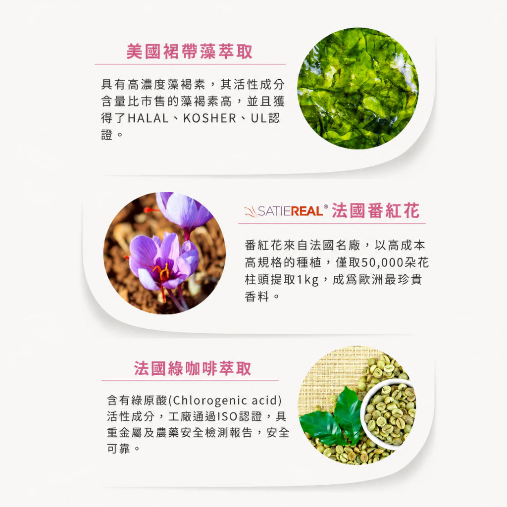【花漾皙】日爆燃PLUS+ 15顆/包 美國裙帶菜 日本葛花 印度綠咖啡 非洲芒果籽 白腎豆 餐前管理