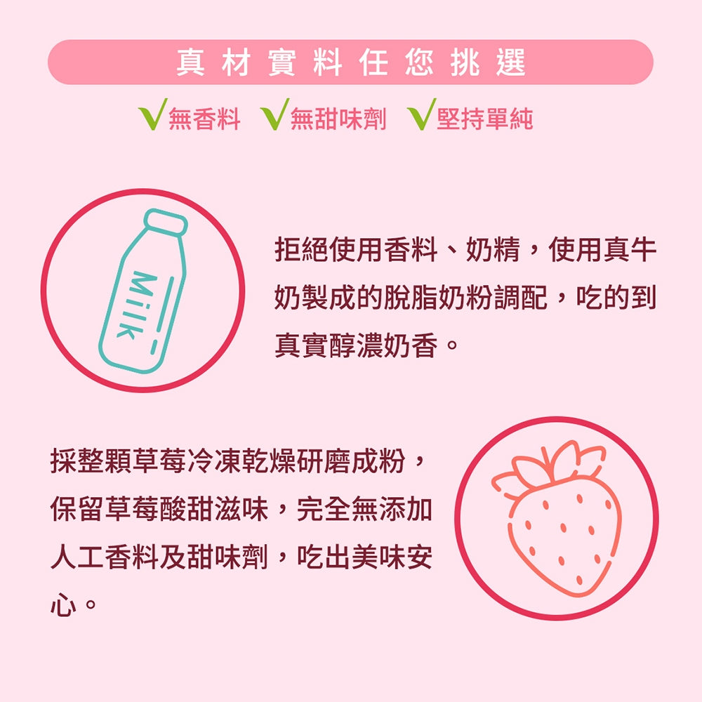 【米森vilson】乳酸菌咬咬優格 5包/袋 草莓/藍莓 50億益生菌 濃縮鈣質 兒童點心 無添加香料色素